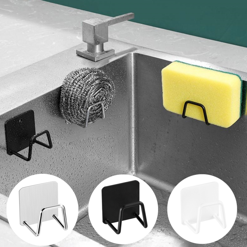 Commercial Kitchen Wall Shelves - Kitchen Stainless Steel Sink Sponges Holder