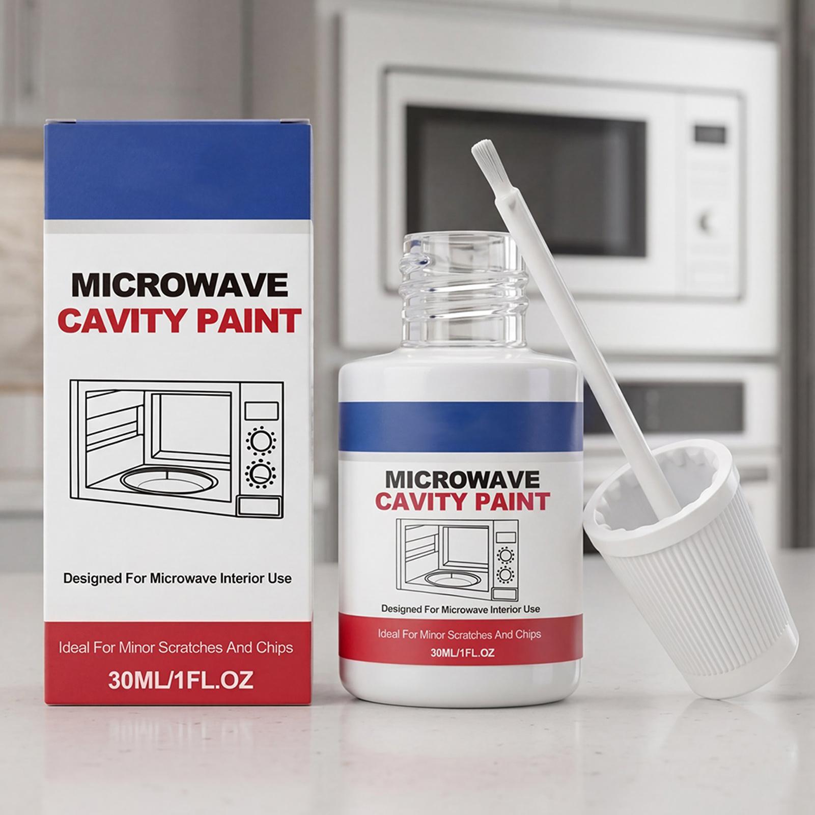 Commercial Kitchen Paint - 30ml High Gloss Microwave Cavity Touch