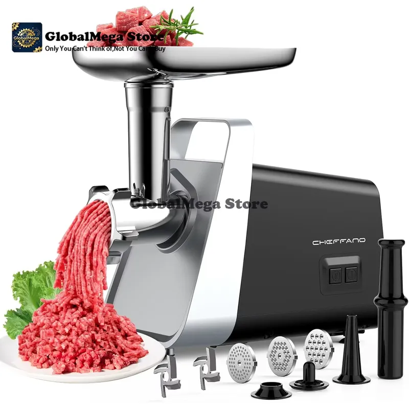 Commercial Kitchen Grinder - 2026 Latest Electric Meat Grinder with