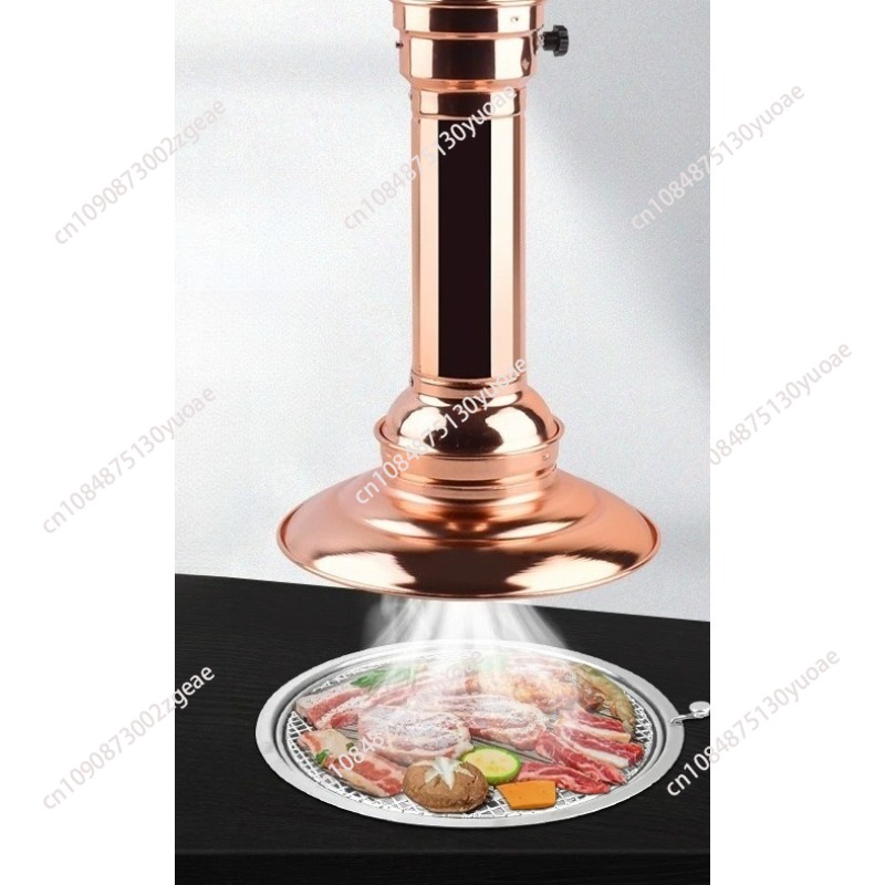 Commercial Kitchen Ventilation System - BBQ Exhaust Pipe - Heavy-Duty Retractable