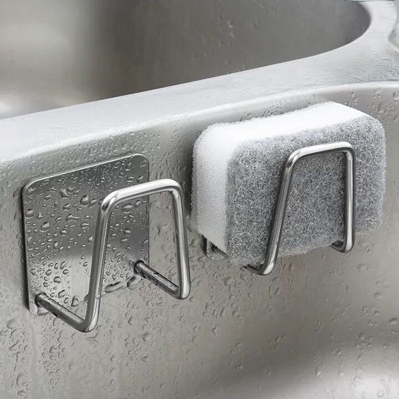 Commercial Kitchen Wall Shelves - Kitchen Sponge Holder Sink Drain Rack