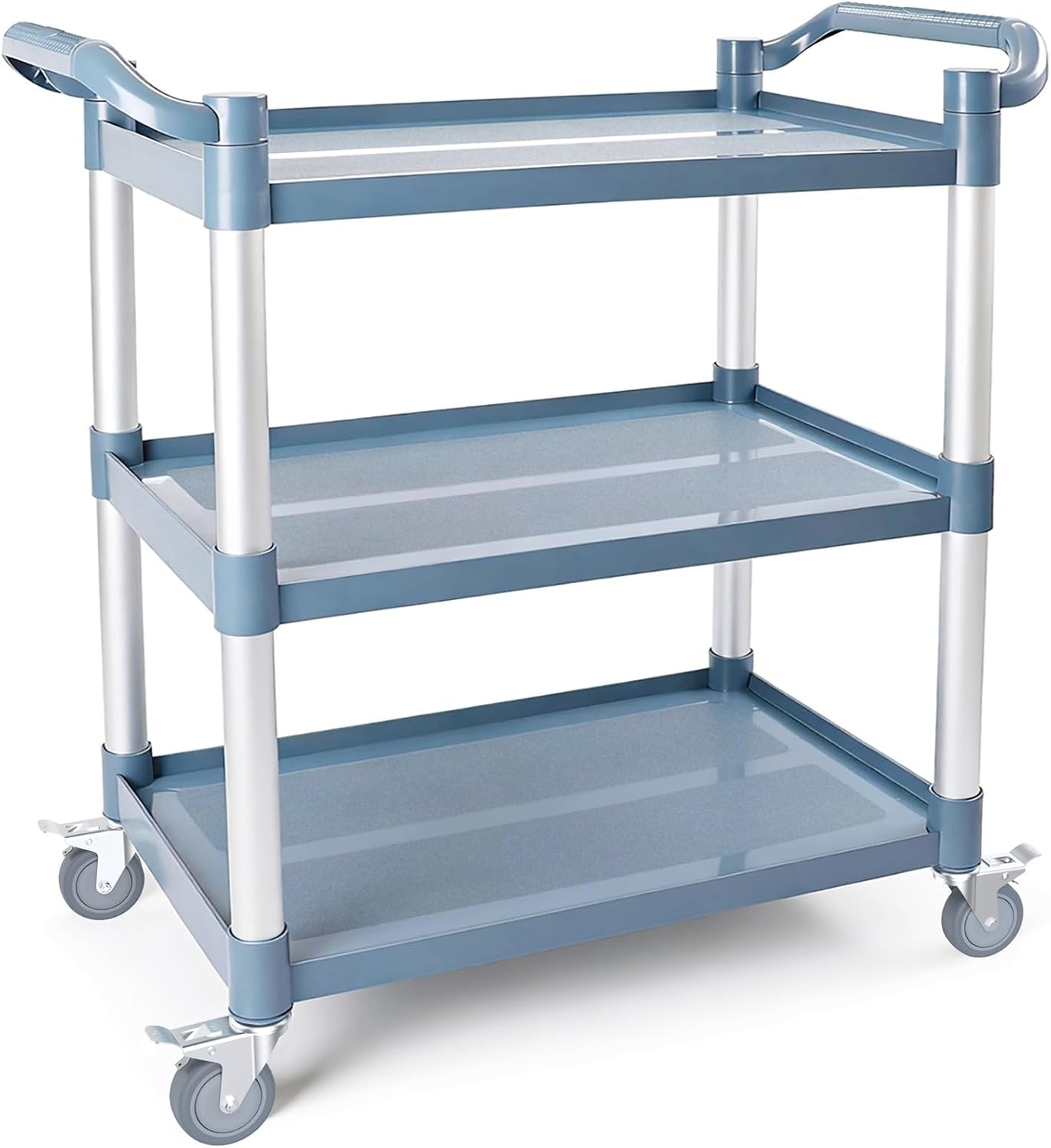 Commercial Kitchen On Wheels - 3 Tier Rolling Utility Cart On