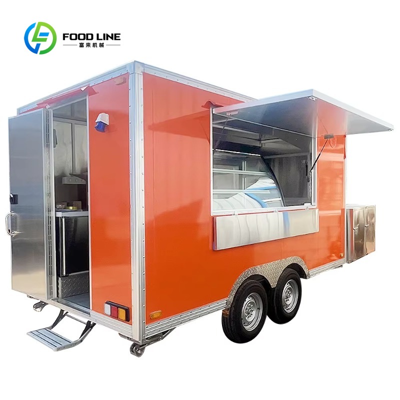Commercial Kitchen On Wheels - Customized Technologically Advanced Food Truck -