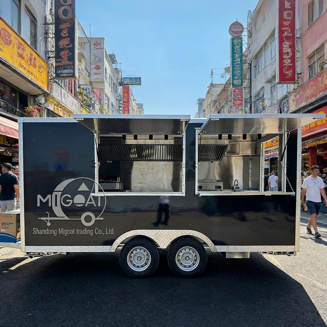 Commercial Kitchen Ventilation System - Commercial Mobile Kitchen Truck Food Catering