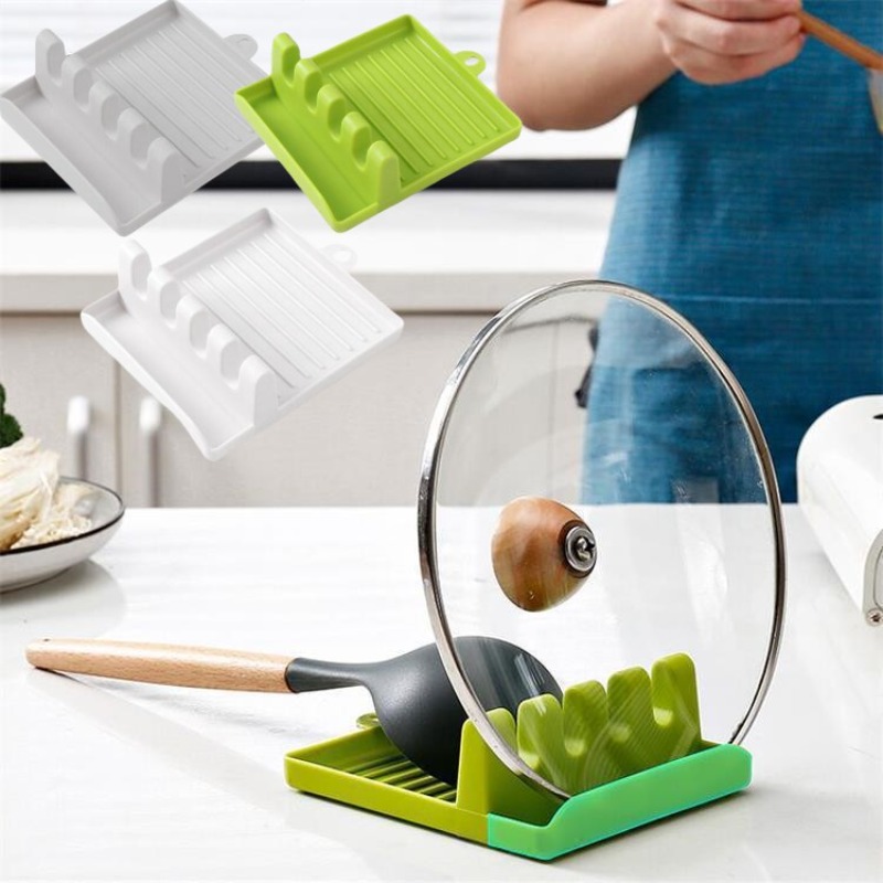 Commercial Kitchen Shelving - New Green Pot Lid Rack Stand