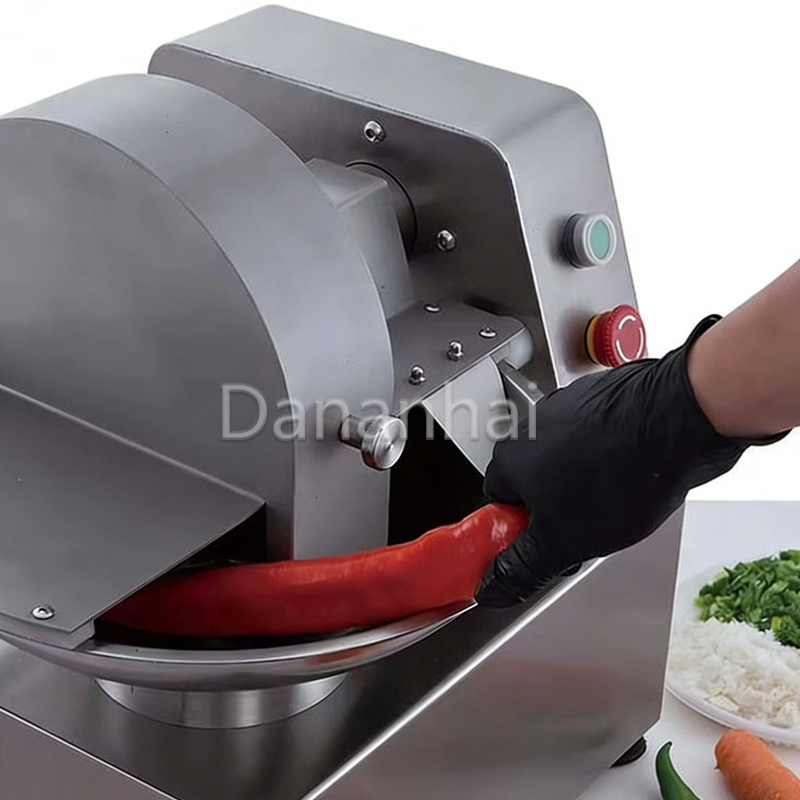 Commercial Kitchen Grinder - Stainless Steel Vegetable Cutter Fully Automatic