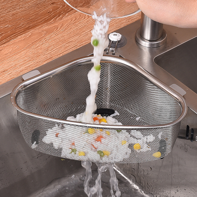 Commercial Kitchen Shelving - Stainless Steel Kitchen Sink Drain Basket