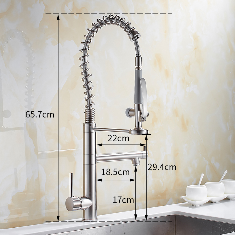 Kitchen Faucet Chrome Brass Ta - Commercial Kitchen Taps recension och pris
