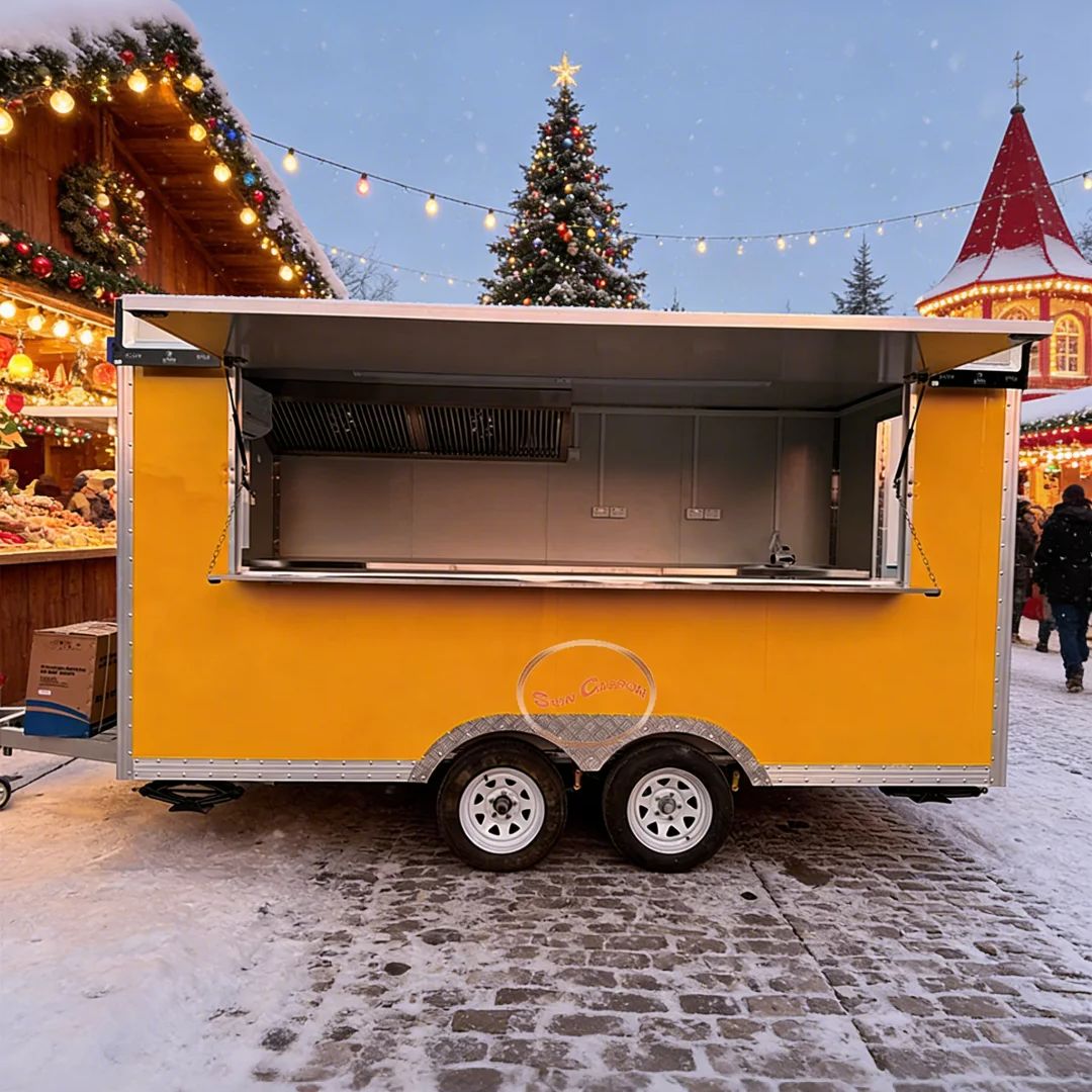 Towable Food Cart with Shelf a - Commercial Kitchen Ventilation System recension och pris