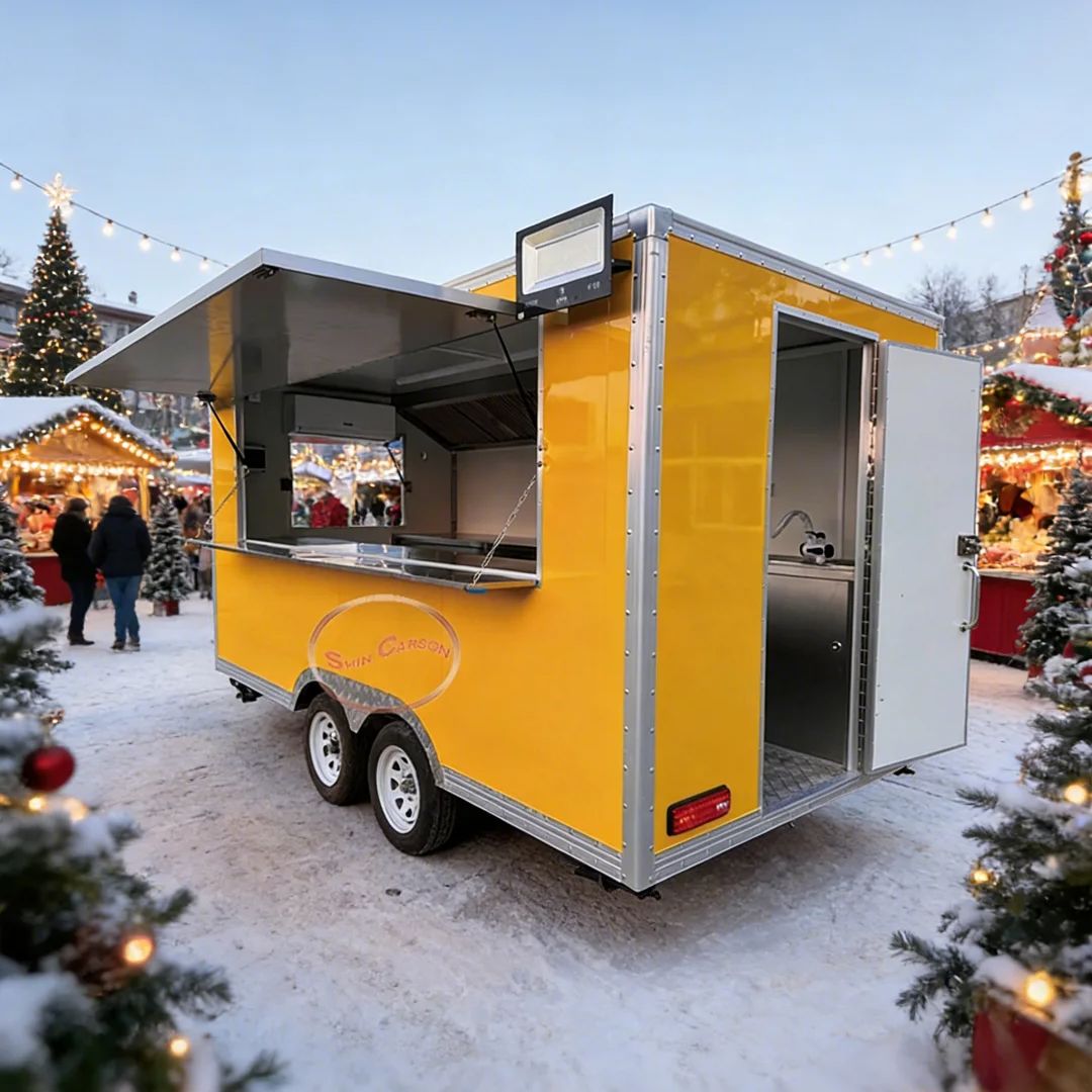 Towable Food Cart with Shelf a - Commercial Kitchen Ventilation System recension och pris
