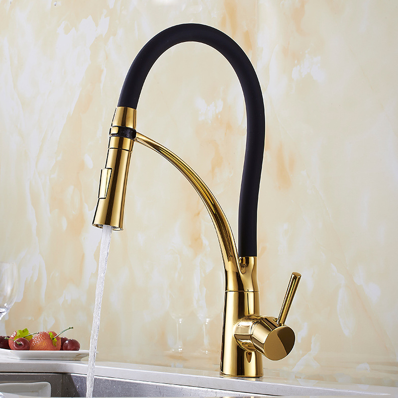 Pull Down Kitchen Faucet Solid - Commercial Kitchen Mixer Tap recension och pris