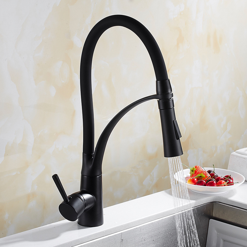 Pull Down Kitchen Faucet Solid - Commercial Kitchen Mixer Tap recension och pris