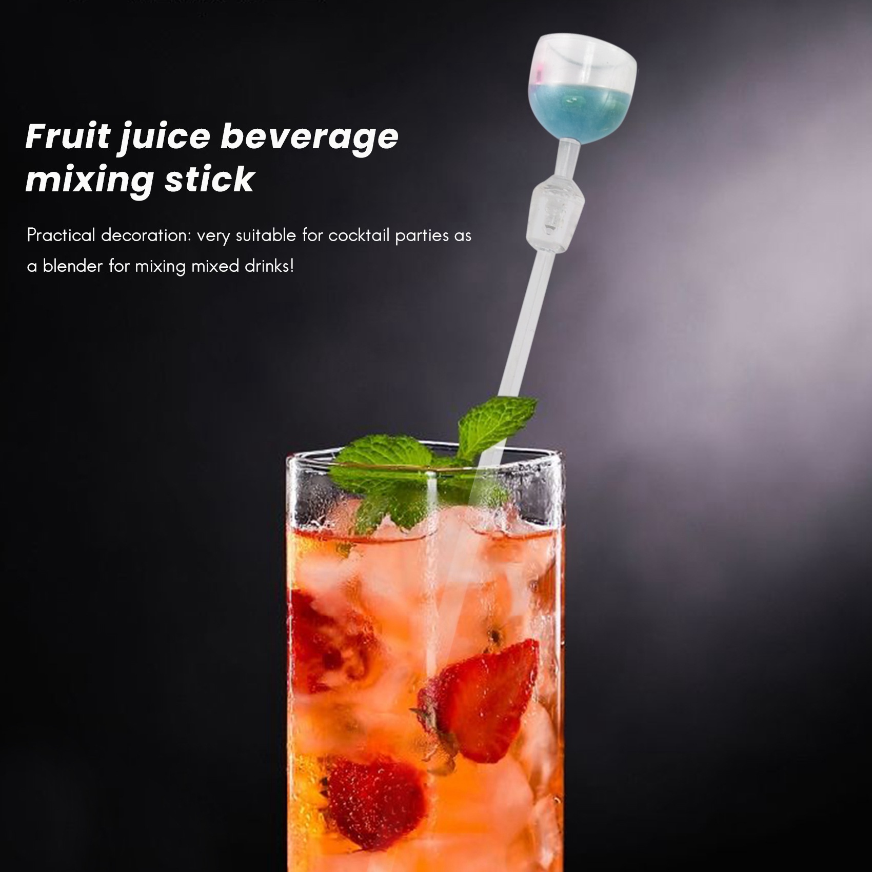 10Pcs Cocktail Stirrer Drink M - Bar Blender Mixing recension och pris