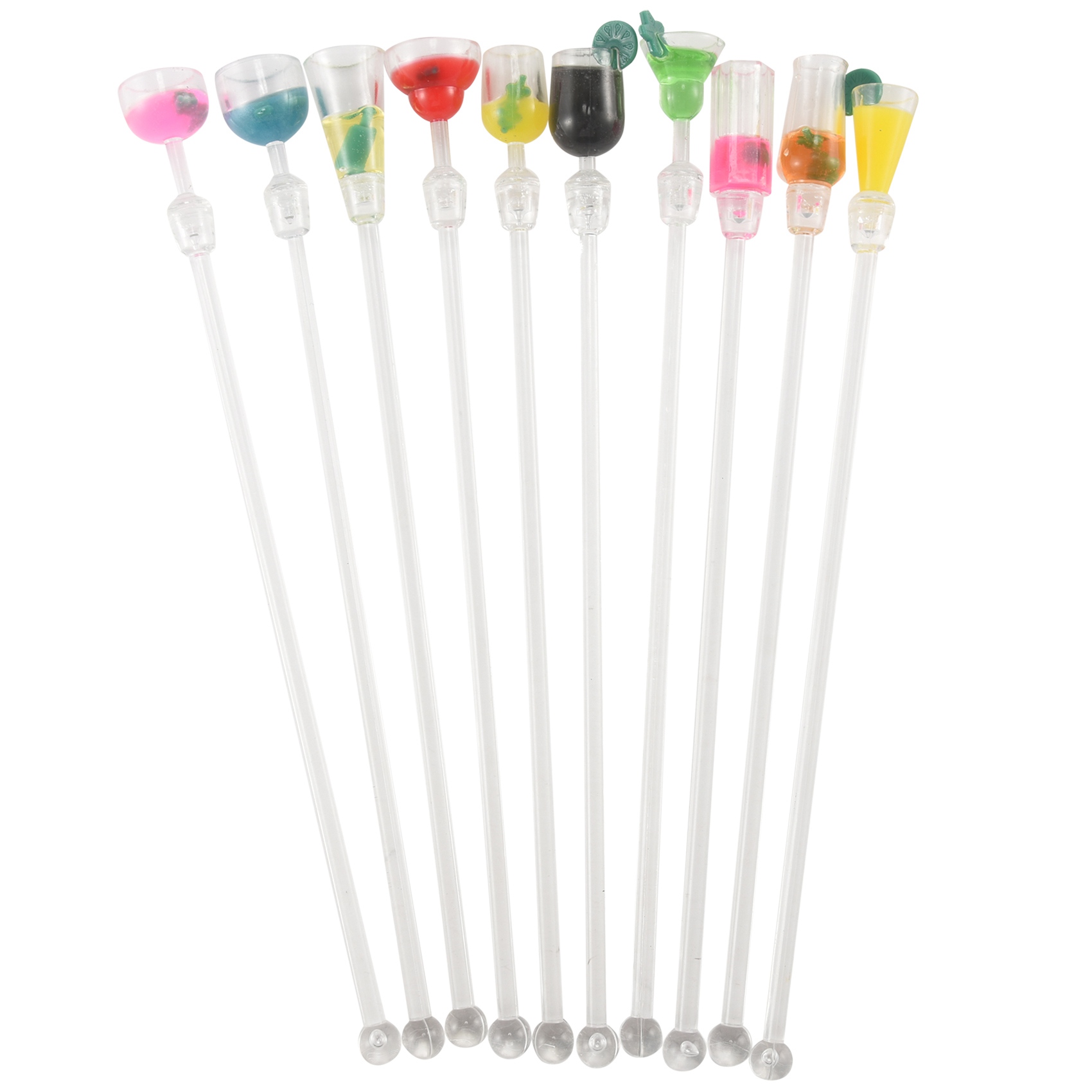 10Pcs Cocktail Stirrer Drink M - Bar Blender Mixing recension och pris