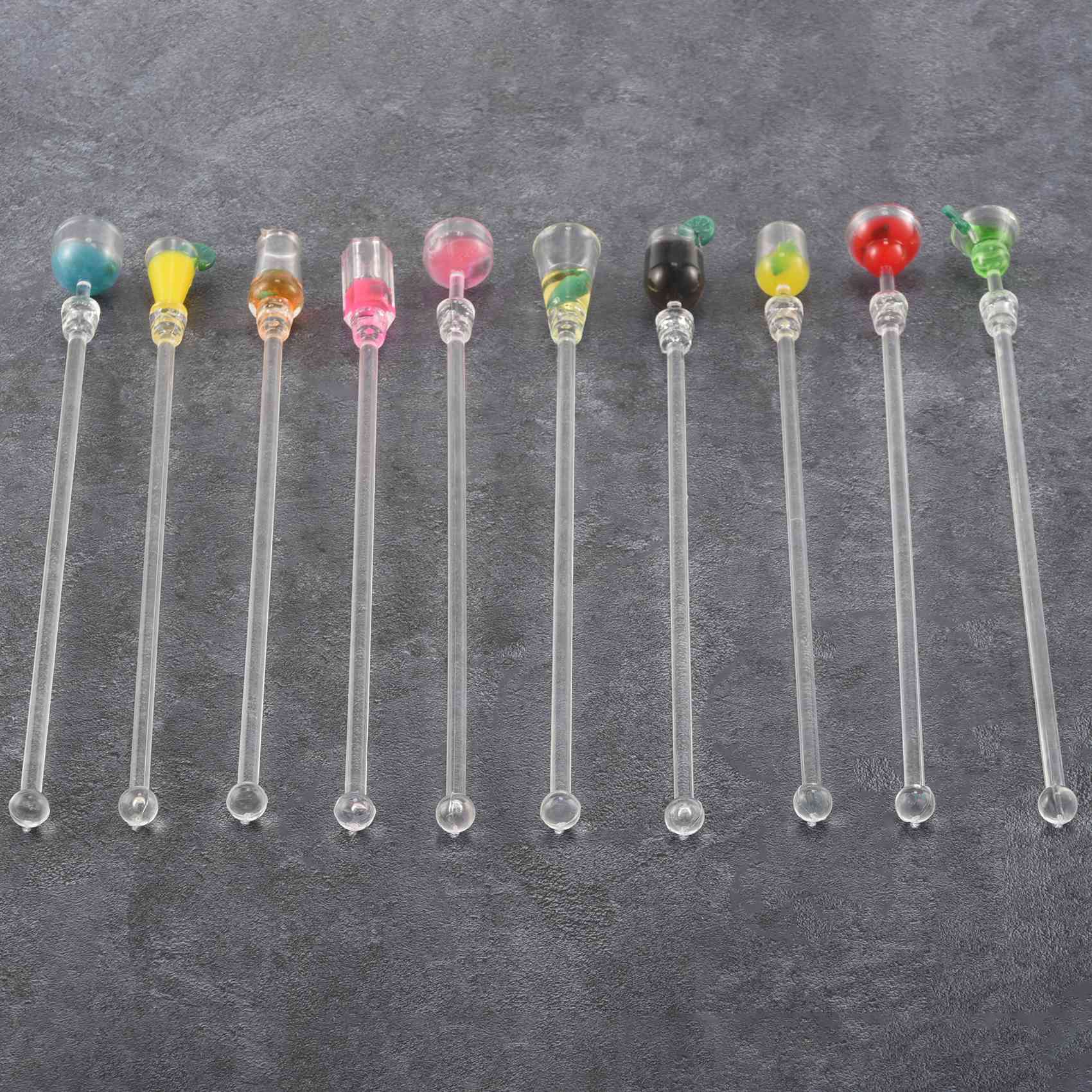10Pcs Cocktail Stirrer Drink M - Bar Blender Mixing recension och pris