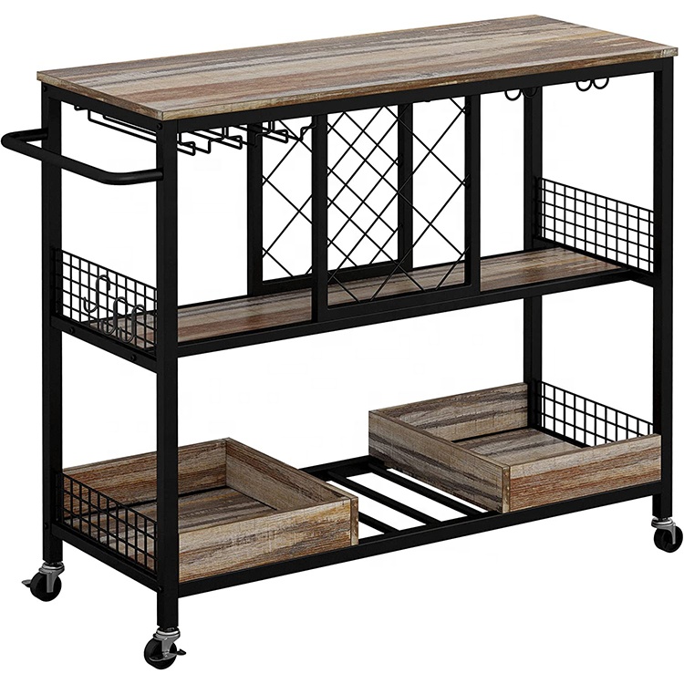 Wine Rack Table, Industrial Ba - Commercial Kitchen On Wheels recension och pris