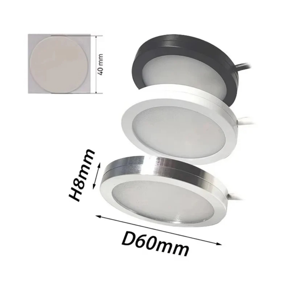 3 Colors Adjustable USB Puck L - Commercial Kitchen Lighting recension och pris