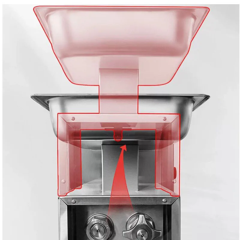 Vertical Mobile Commercial Mea - Meat Slicer Machine recension och pris
