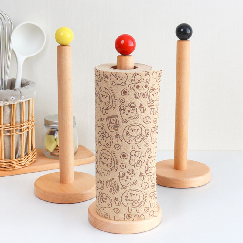 Wood Paper Towel Holder Durabl - Commercial Kitchen Wall Shelves recension och pris