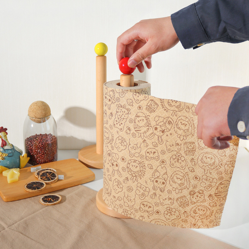 Wood Paper Towel Holder Durabl - Commercial Kitchen Wall Shelves recension och pris