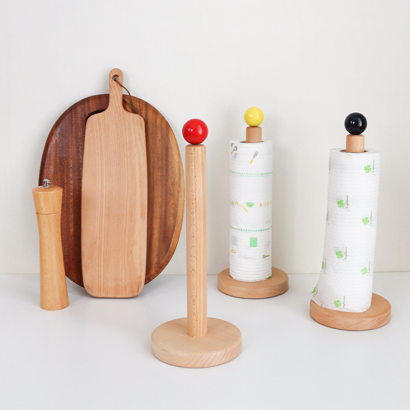 Wood Paper Towel Holder Durabl - Commercial Kitchen Wall Shelves recension och pris