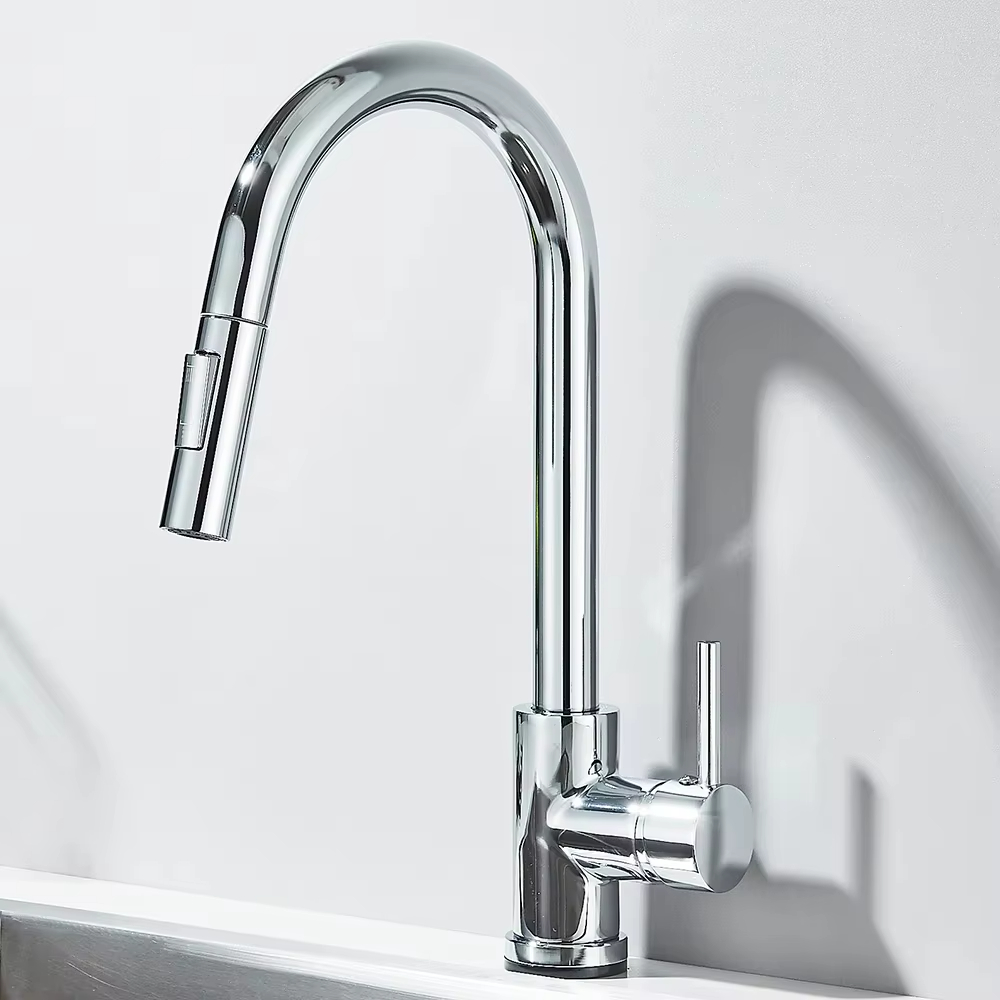 Black Silver Kitchen Faucet, D - Commercial Kitchen Mixer Tap recension och pris