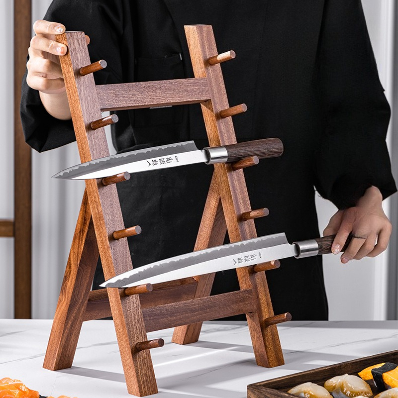 Commercial Hand-Polished Sashi - Commercial Kitchen Knife Storage recension och pris