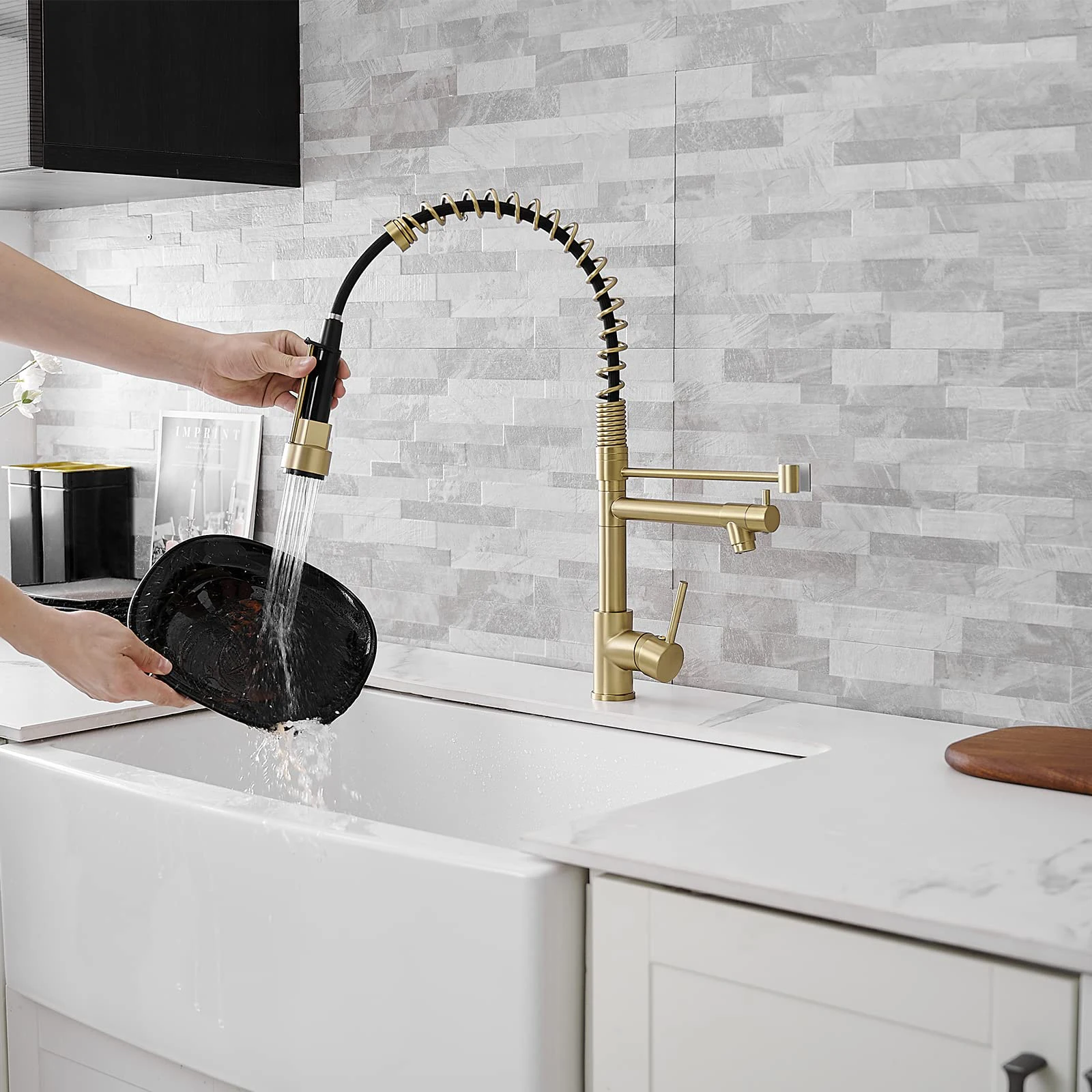 Flexible Kitchen Faucet with P - Commercial Kitchen Taps recension och pris