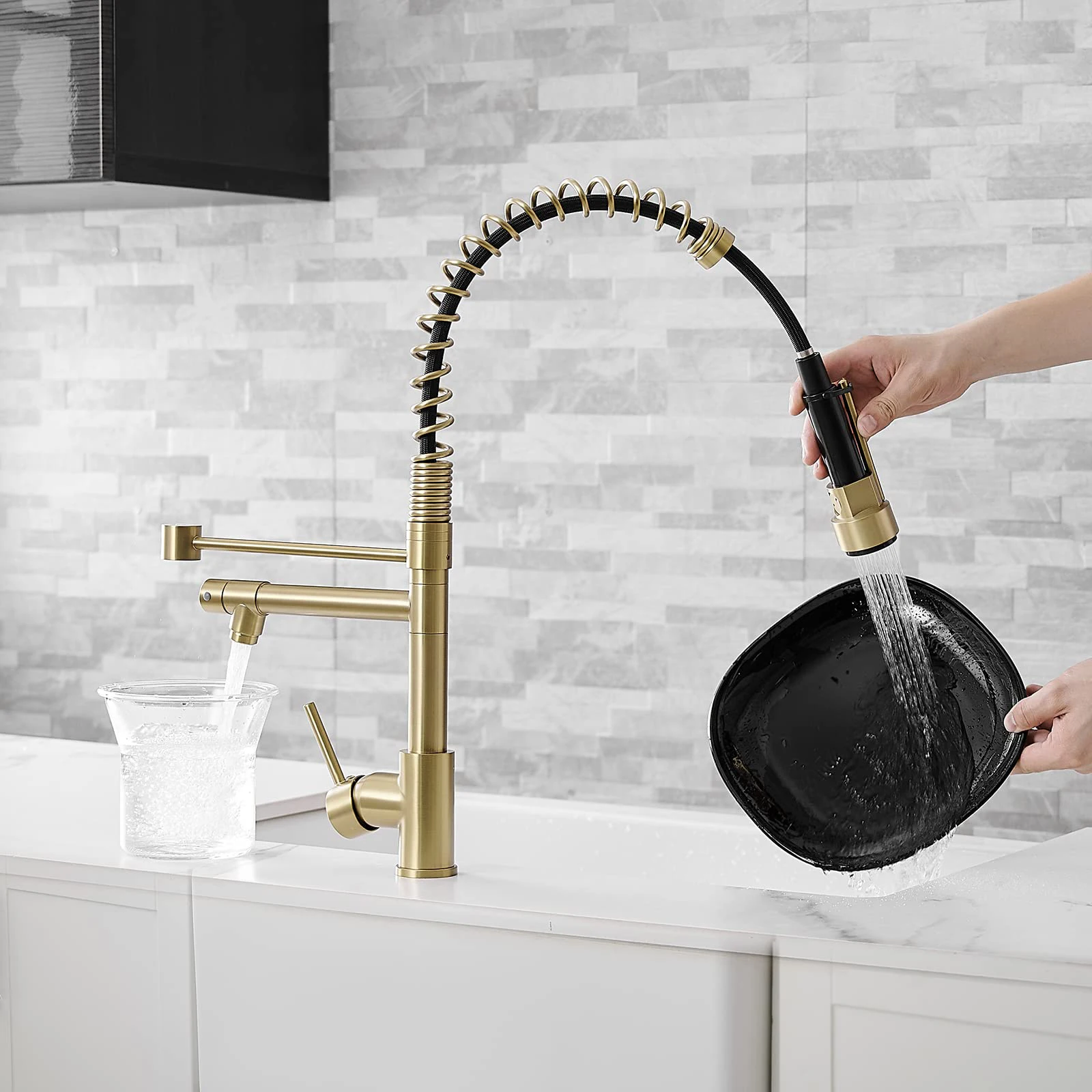 Flexible Kitchen Faucet with P - Commercial Kitchen Taps recension och pris