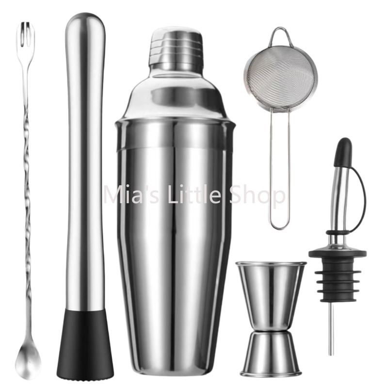 Glass Cocktail Shaker Set, Han - Bar Blender Mixing recension och pris