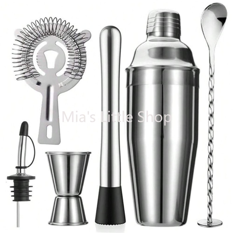 Glass Cocktail Shaker Set, Han - Bar Blender Mixing recension och pris