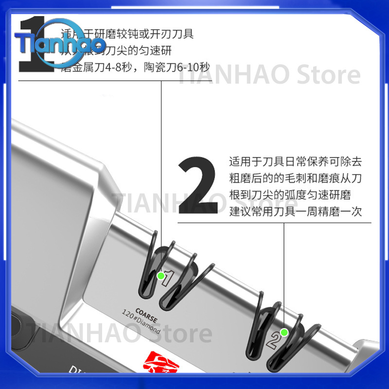 Electric Knife Sharpener for H - Commercial Kitchen Knife Sharpener recension och pris