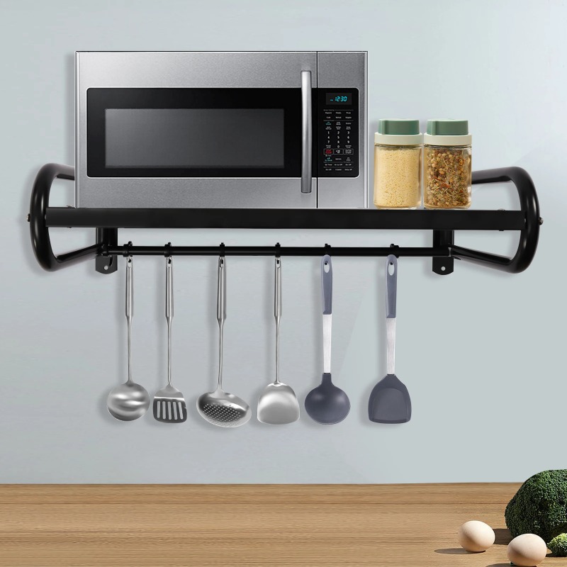Wall-Mounted Microwave Oven Ra - Commercial Kitchen Wall Shelves recension och pris