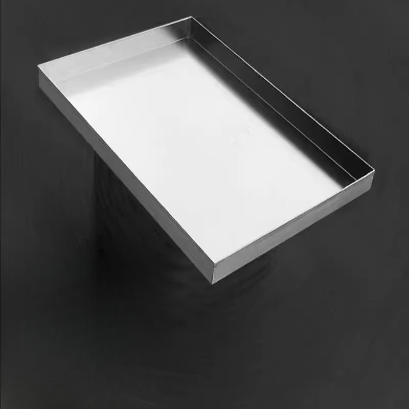 Stainless Steel Drip Tray Rect - Commercial Kitchen Floor Drain recension och pris