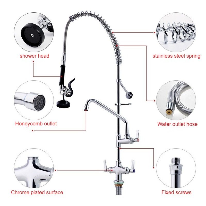 Pre Rinse Sprayer Commercial K - Commercial Kitchen Taps recension och pris
