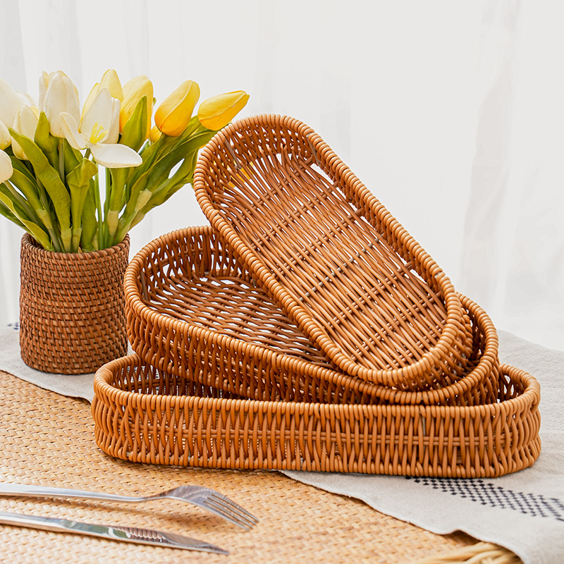 Imitation Rattan Knife and For - Commercial Kitchen Knife Storage recension och pris
