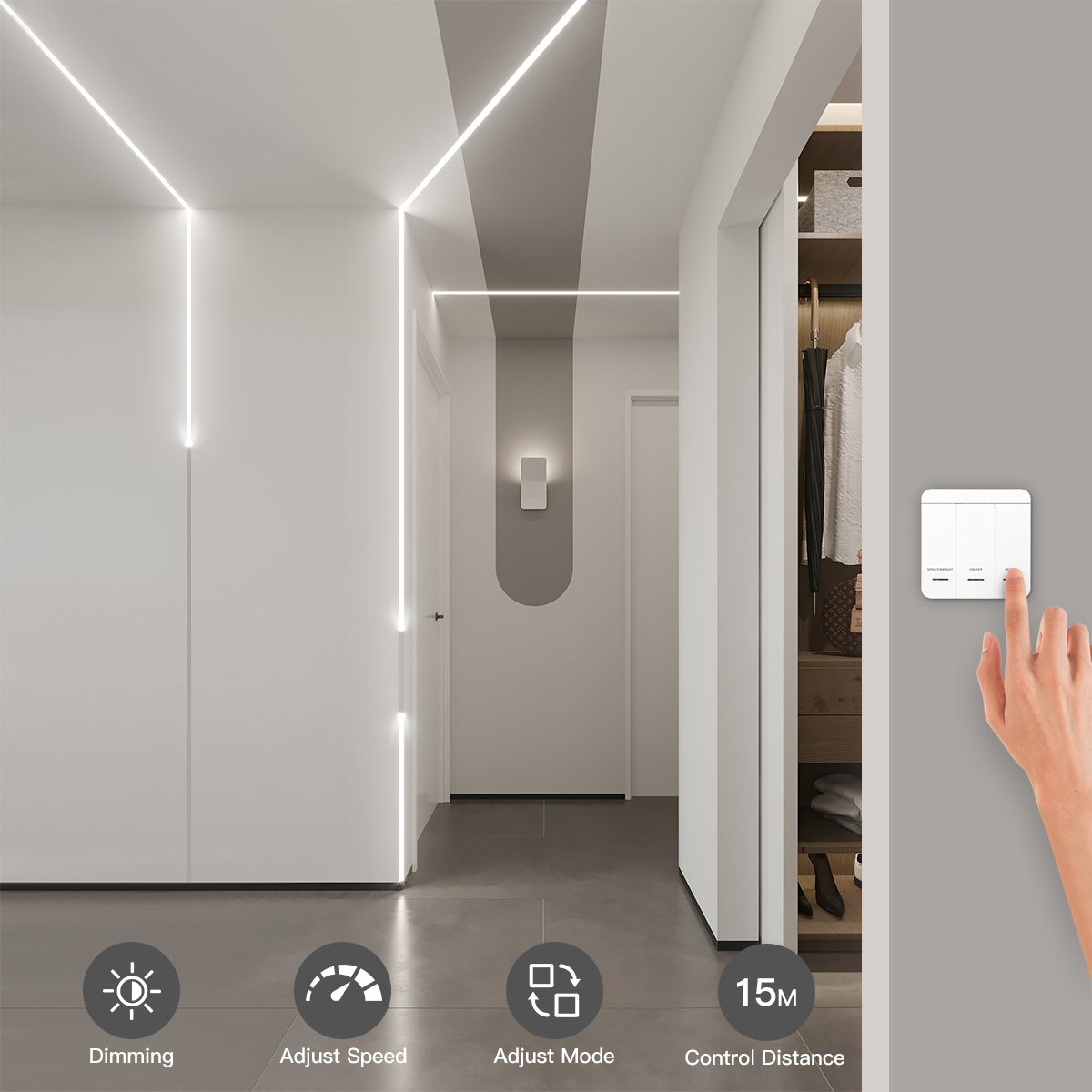 Smart Addressable1-4pcs LED St - Commercial Kitchen Lighting recension och pris