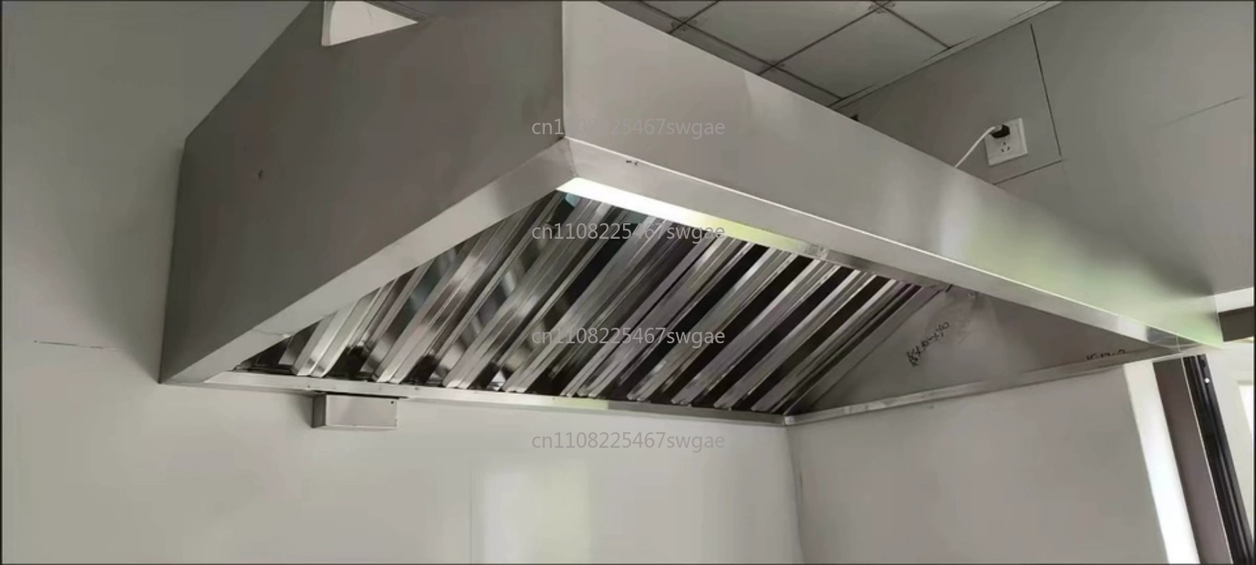 Steel Kitchen Exhaust Hood Hig - Commercial Kitchen Range Hood recension och pris