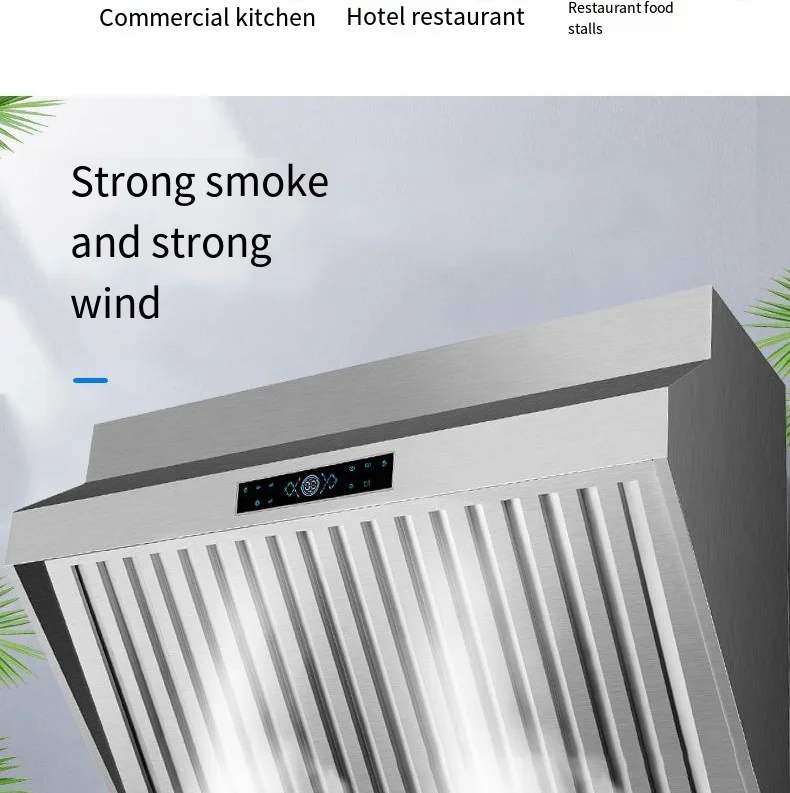 -for OEM 1.8m Stainless Steel  - Commercial Kitchen Range Hood recension och pris
