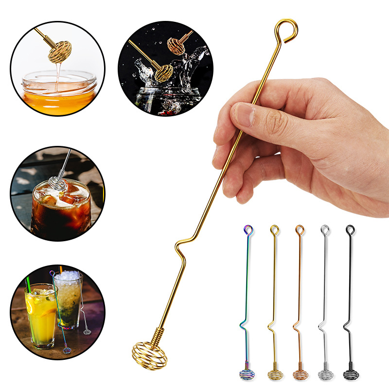 Stainless Steel Stirring Rod C - Bar Blender Mixing recension och pris