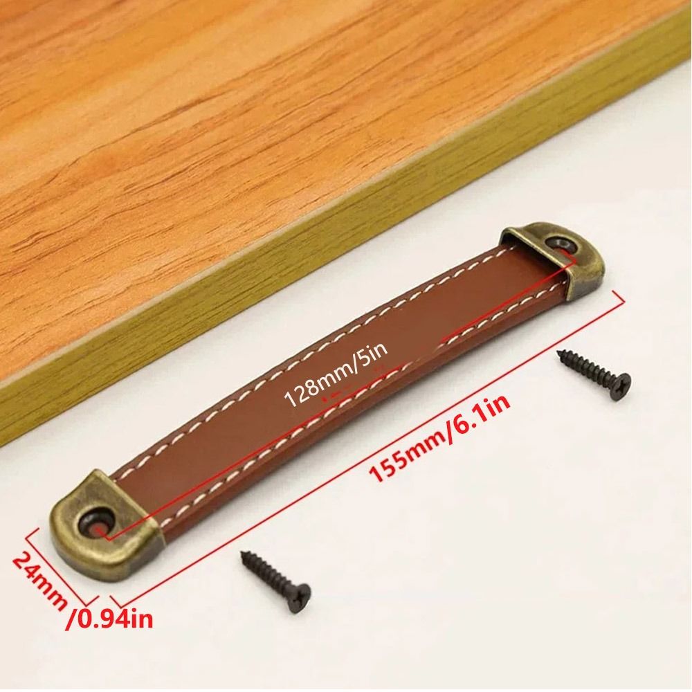 Vintage With Screws Leather Ha - Commercial Kitchen Cabinet recension och pris