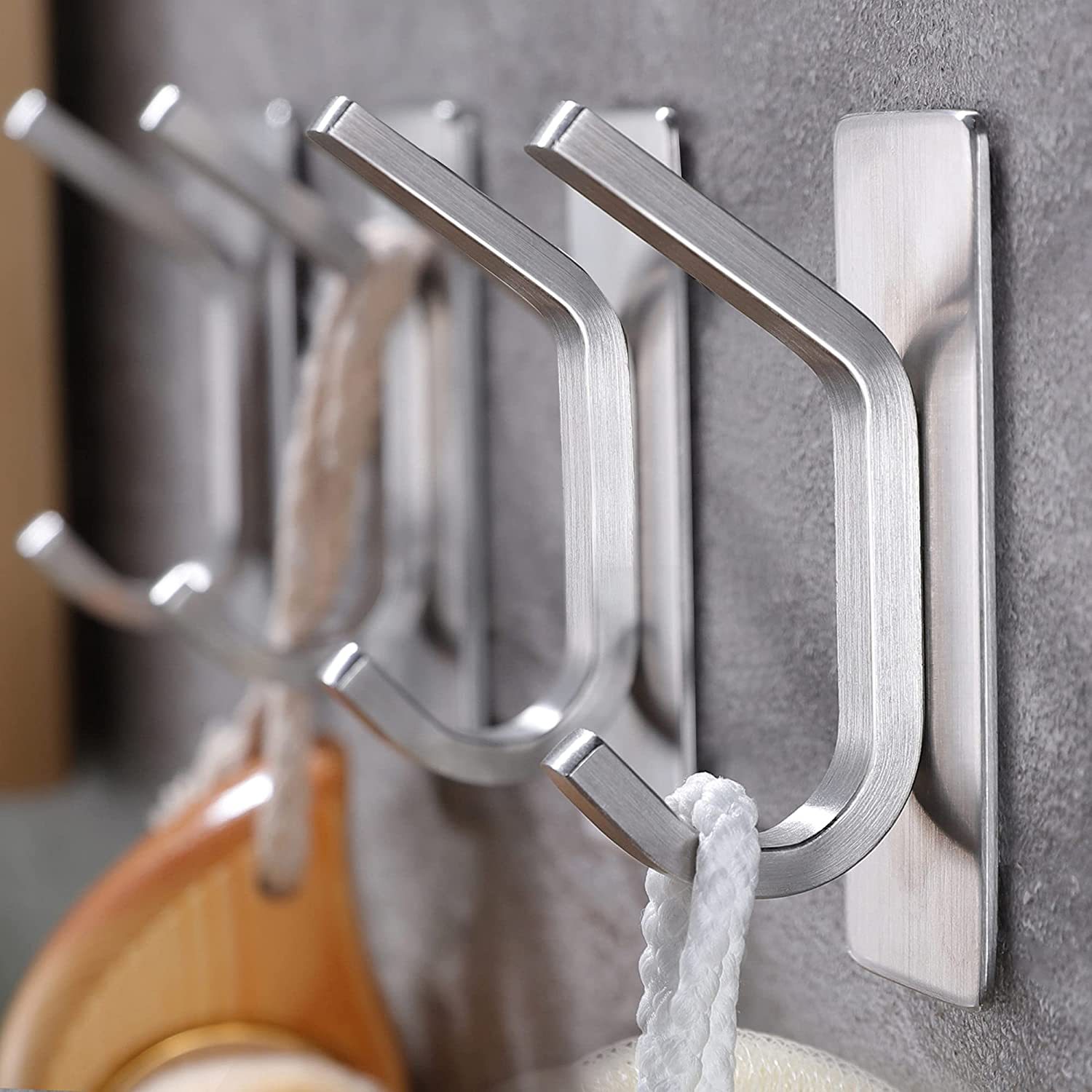 4/1pcs Multi-purpose Wall Hook - Commercial Kitchen Wall Shelves recension och pris