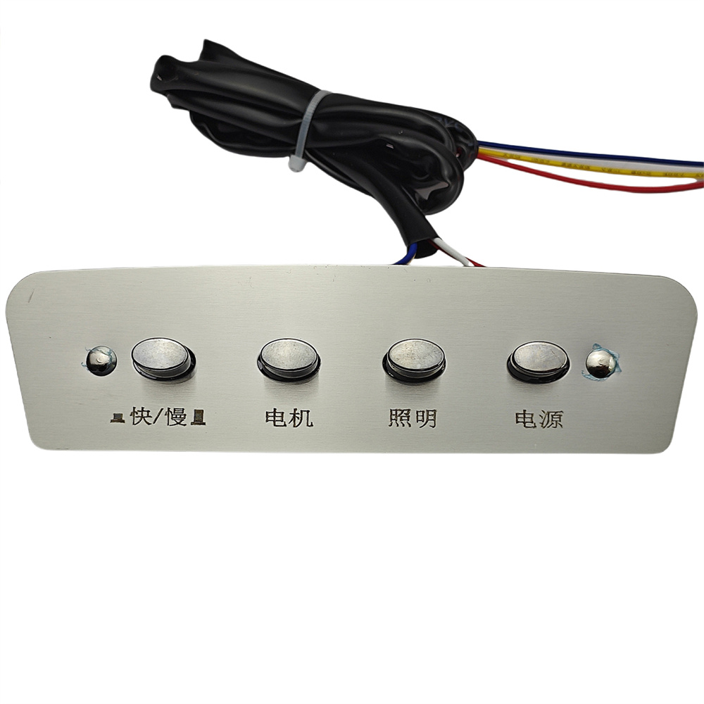 1pc 4-key Push Button Switch C - Commercial Kitchen Range Hood recension och pris