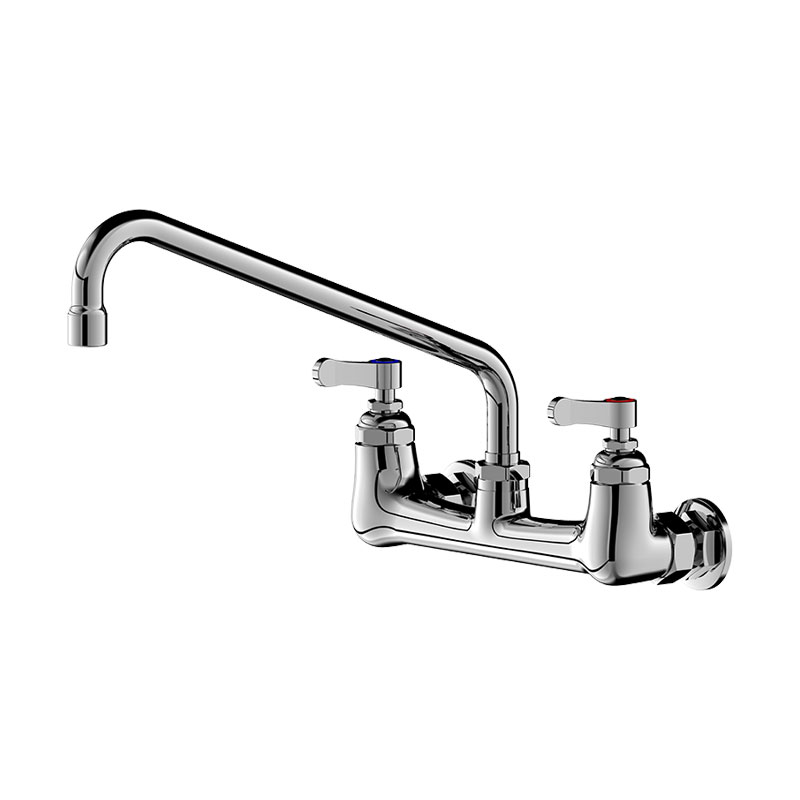 Double Hole Wall Mounted Mixin - Commercial Kitchen Taps recension och pris