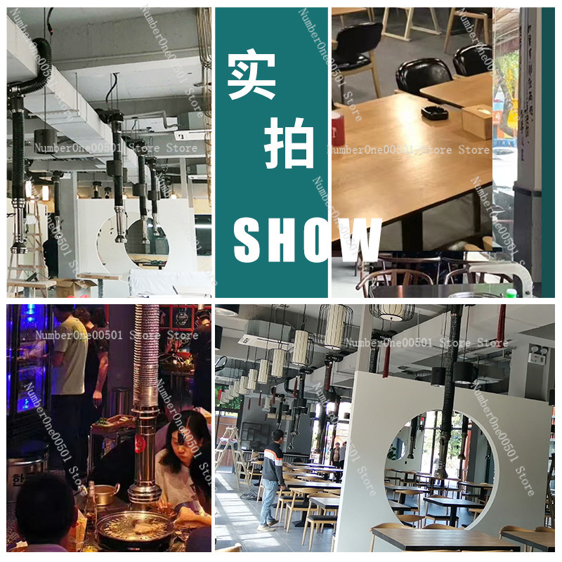 Commercial Retractable Fume Ho - Commercial Kitchen Ventilation System recension och pris