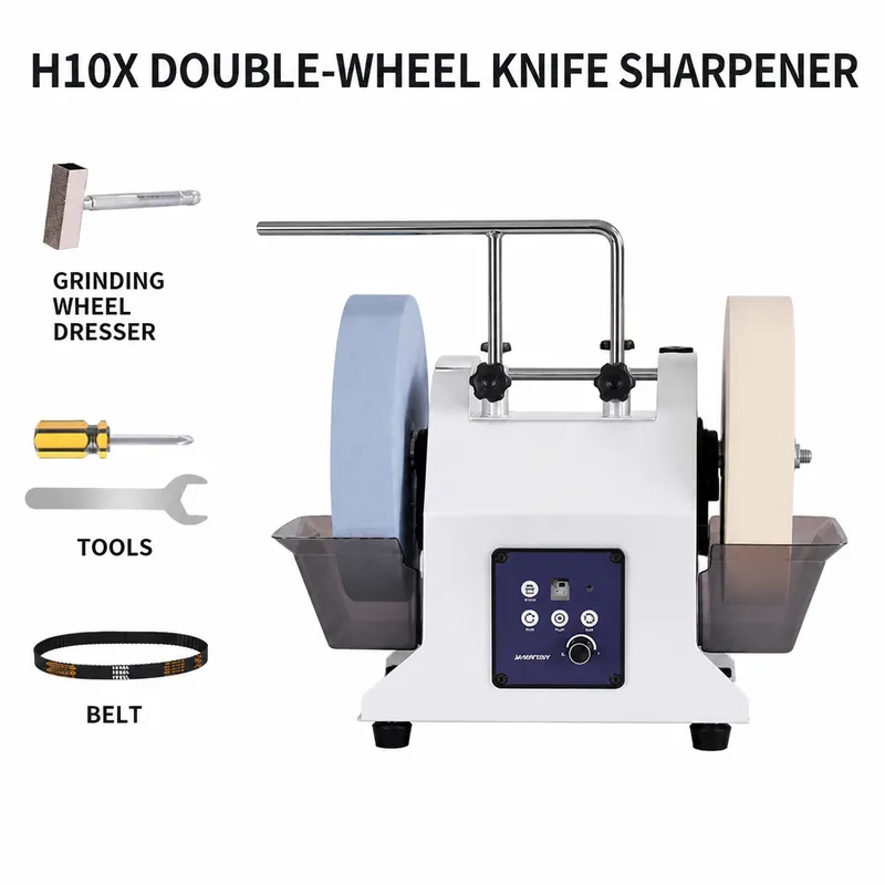 10 Inch Dual Wheel Electric Kn - Commercial Kitchen Knife Sharpener recension och pris
