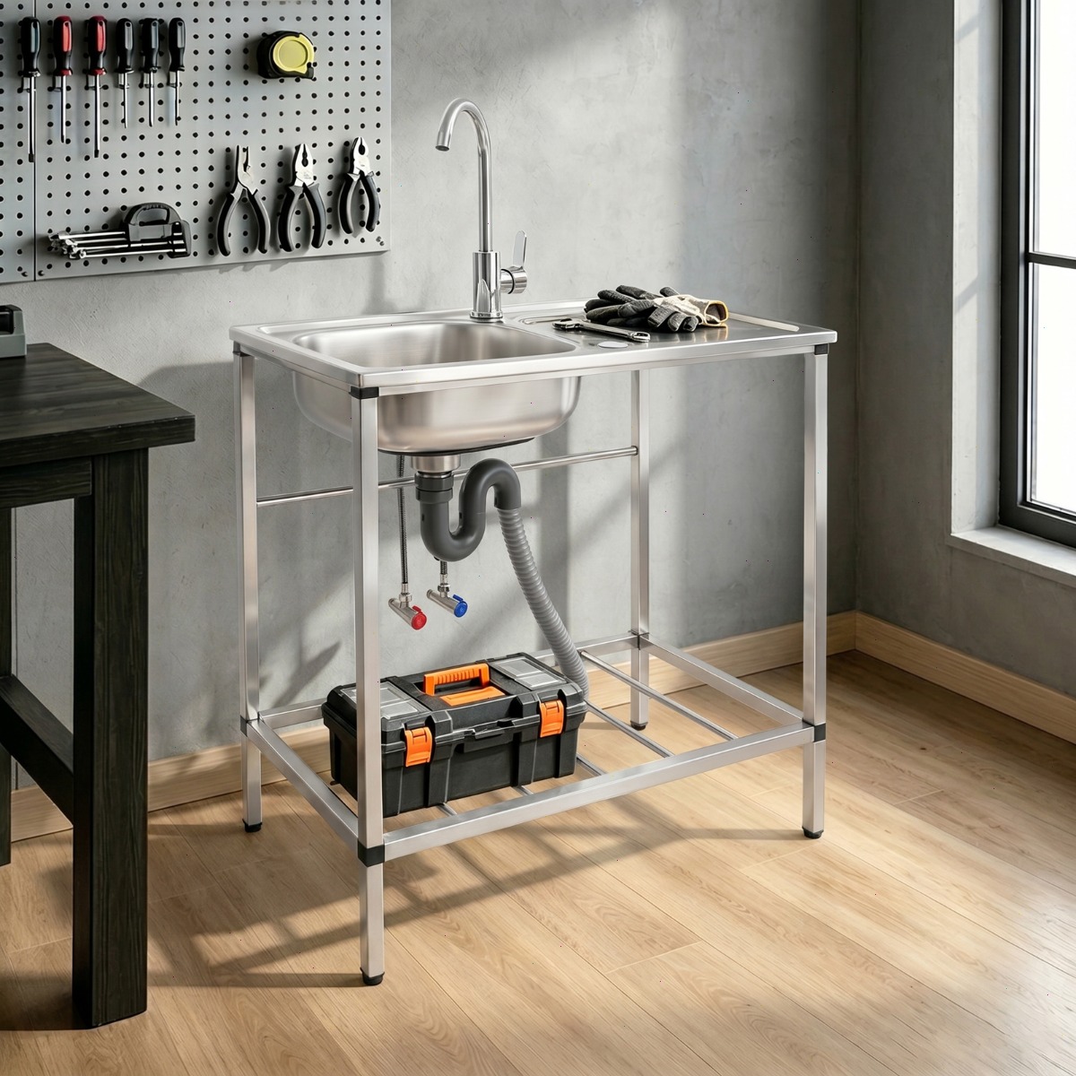 Utility Sink, Kitchen Sink , O - Commercial Kitchen Taps recension och pris