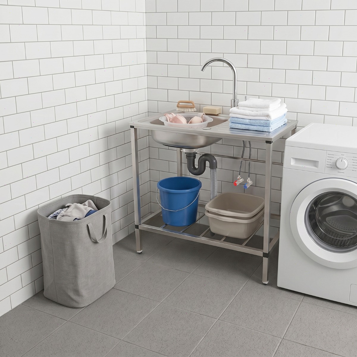 Utility Sink, Kitchen Sink , O - Commercial Kitchen Taps recension och pris