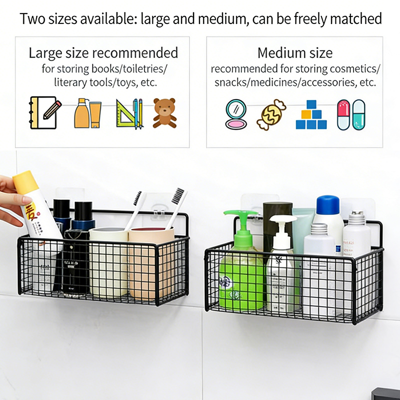 Punch Free Storage Organizer W - Commercial Kitchen Wall Shelves recension och pris