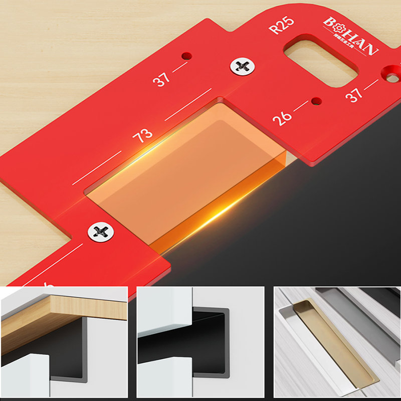 Invisible Embedded Handle Slot - Commercial Kitchen Cabinet recension och pris